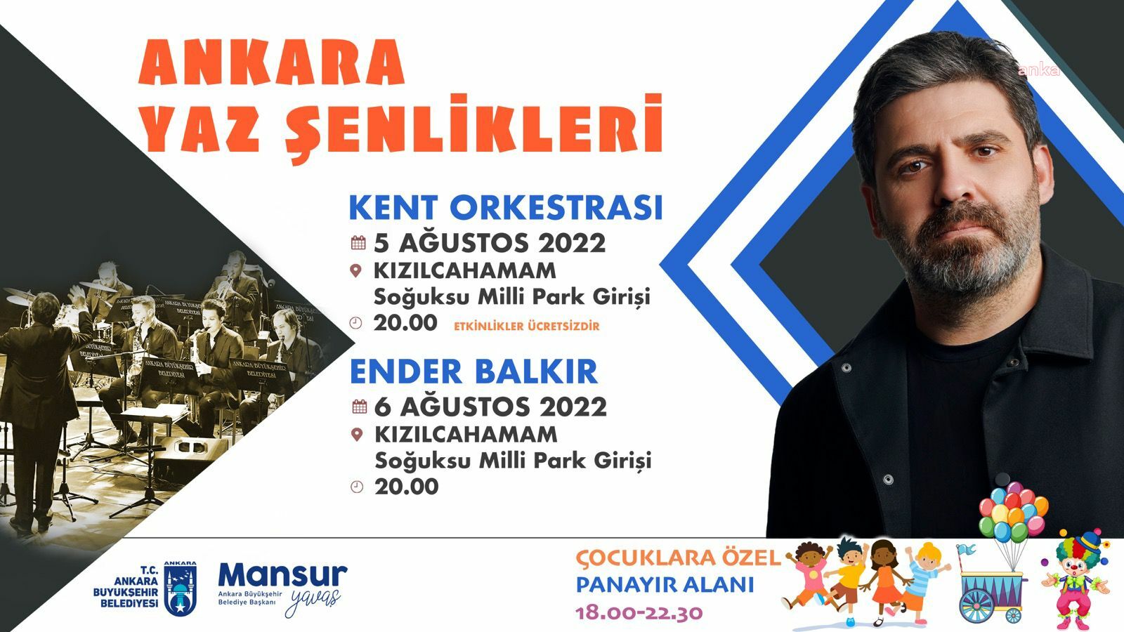 BAŞKENTTE YAZ KONSERLERİ DEVAM EDİYOR