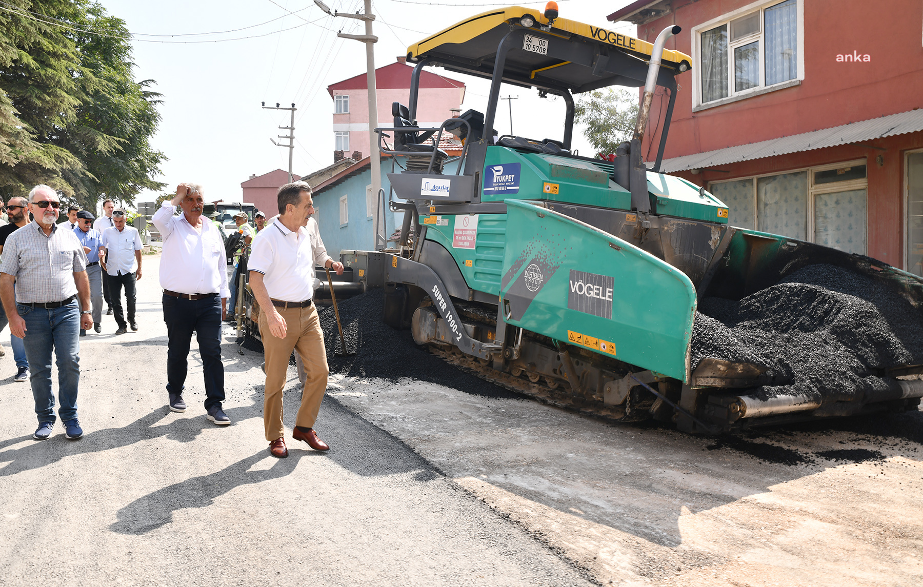 BAŞKAN ATAÇ ÇUKURHİSAR’DA ÇALIŞMALARI İNCELEDİ