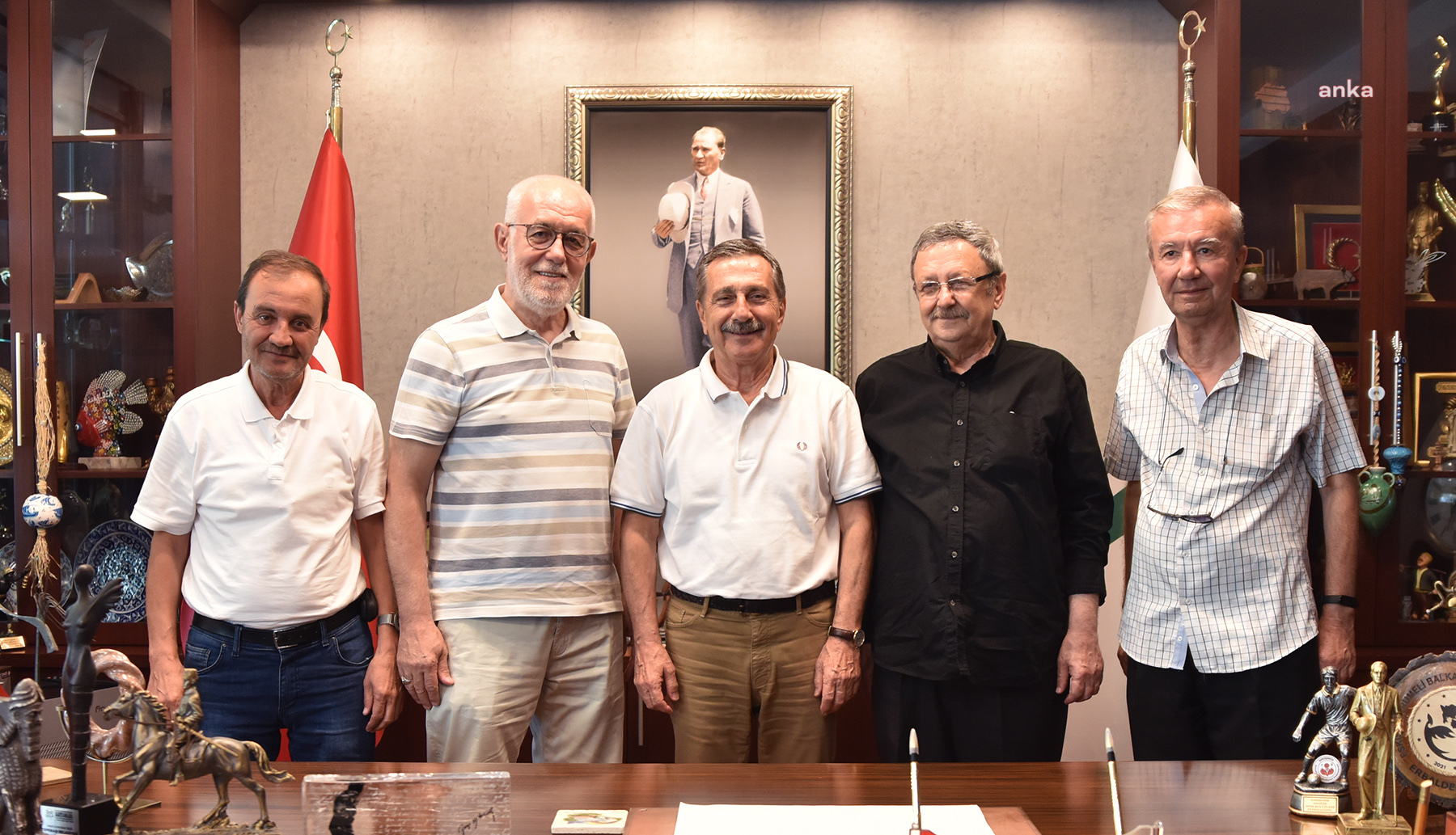 HAYRİYE MUHTARI GÖKTANIR’DAN BAŞKAN ATAÇ’A ZİYARET