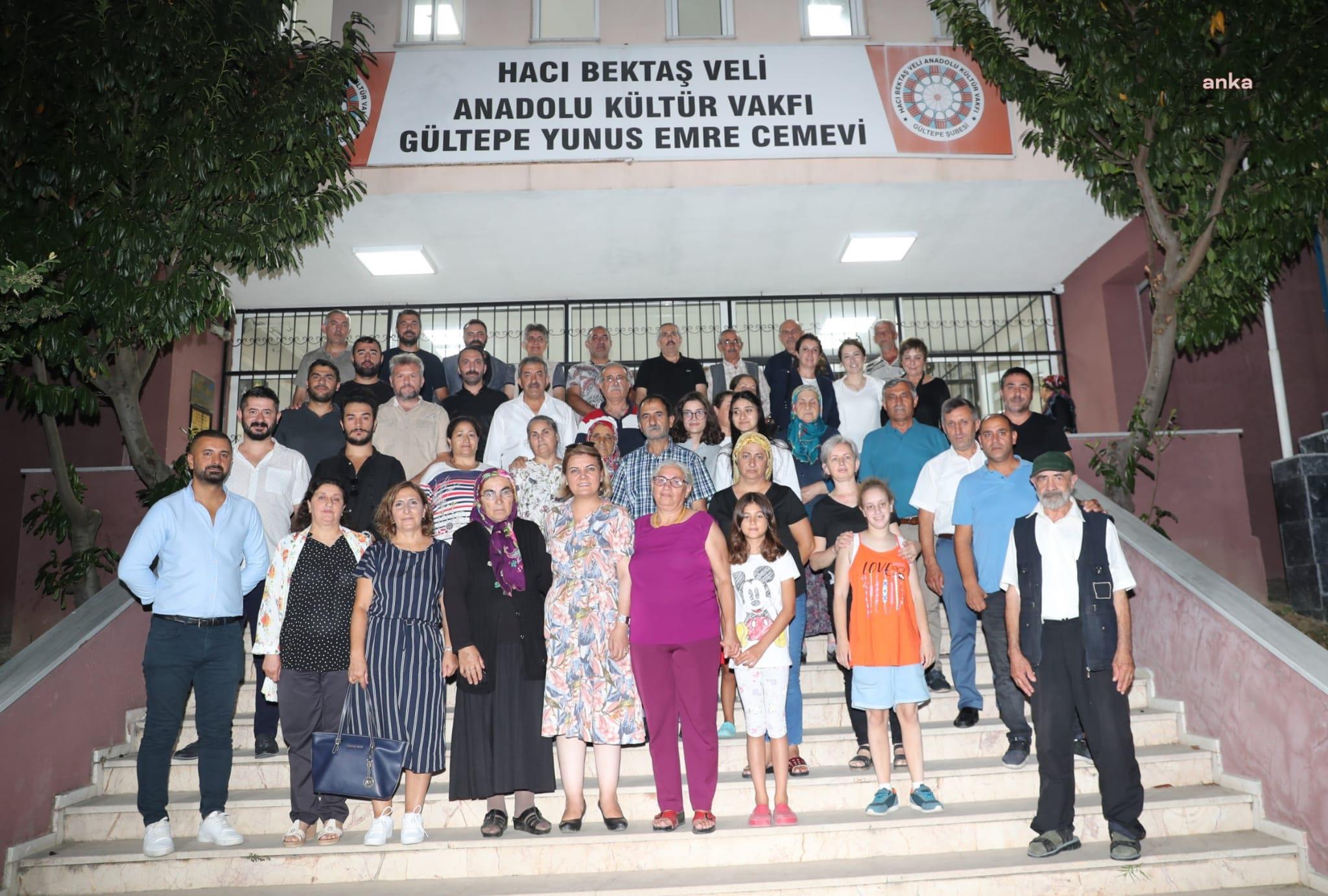 BAŞKAN HÜRRİYET, CEMEVİNDE İFTAR SOFRASINA KONUK OLDU