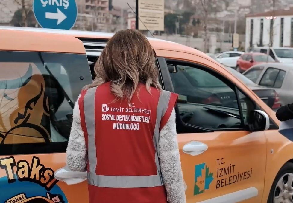 İZMİT’TE "ANNE TAKSİ" HİZMETİ DEVAM EDİYOR