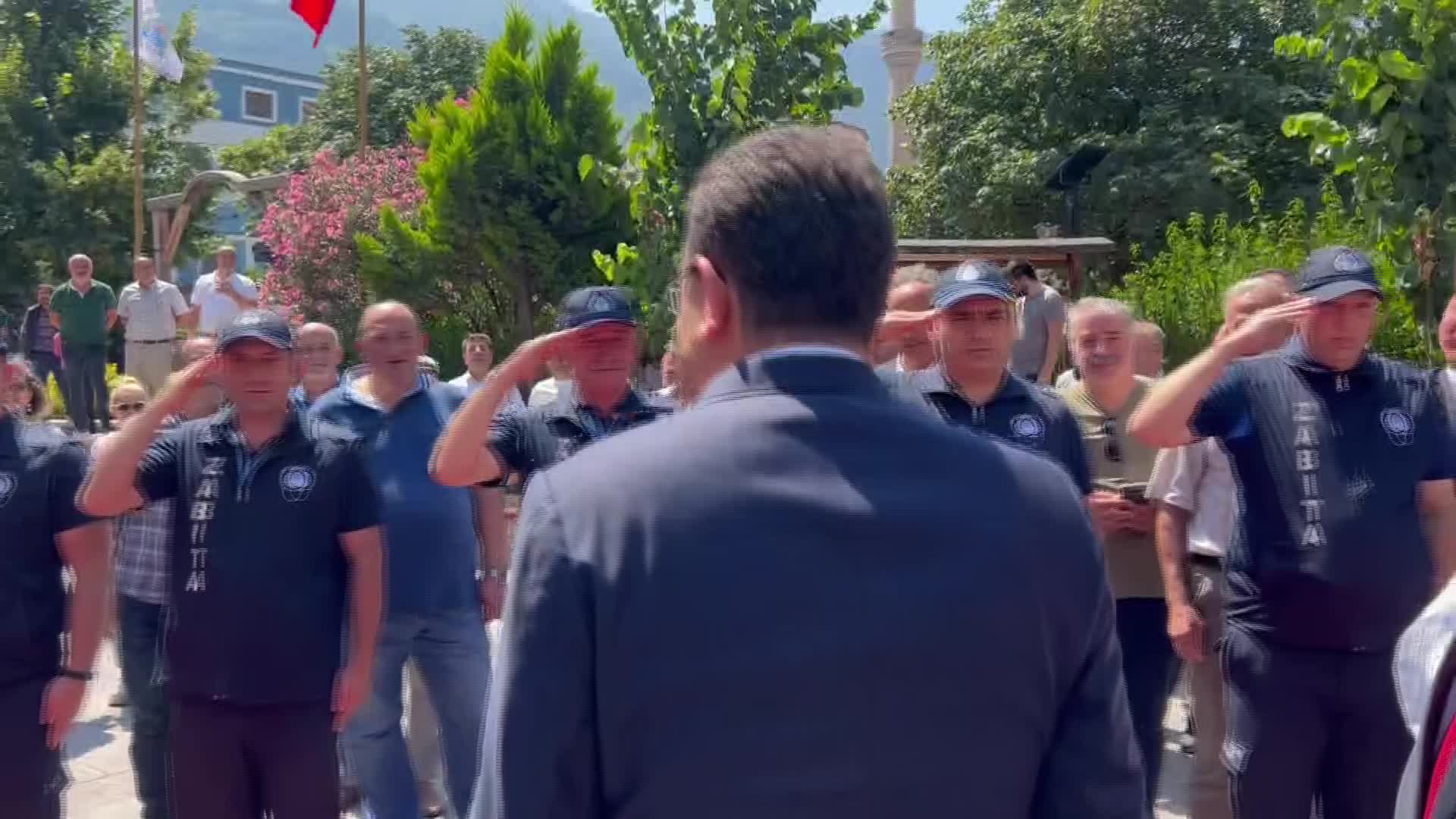 İBB BAŞKANI İMAMOĞLU ARTVİN’DE TEMASLARDA BULUNDU