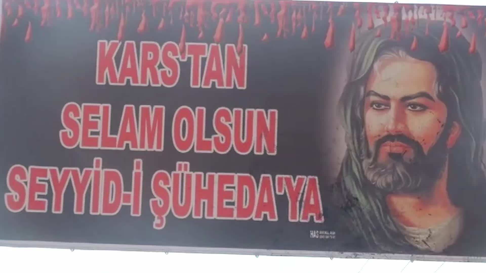 KARS’TA ONBİNLERCE KİŞİ KERBELA ŞEHİTLERİNİ ANDI