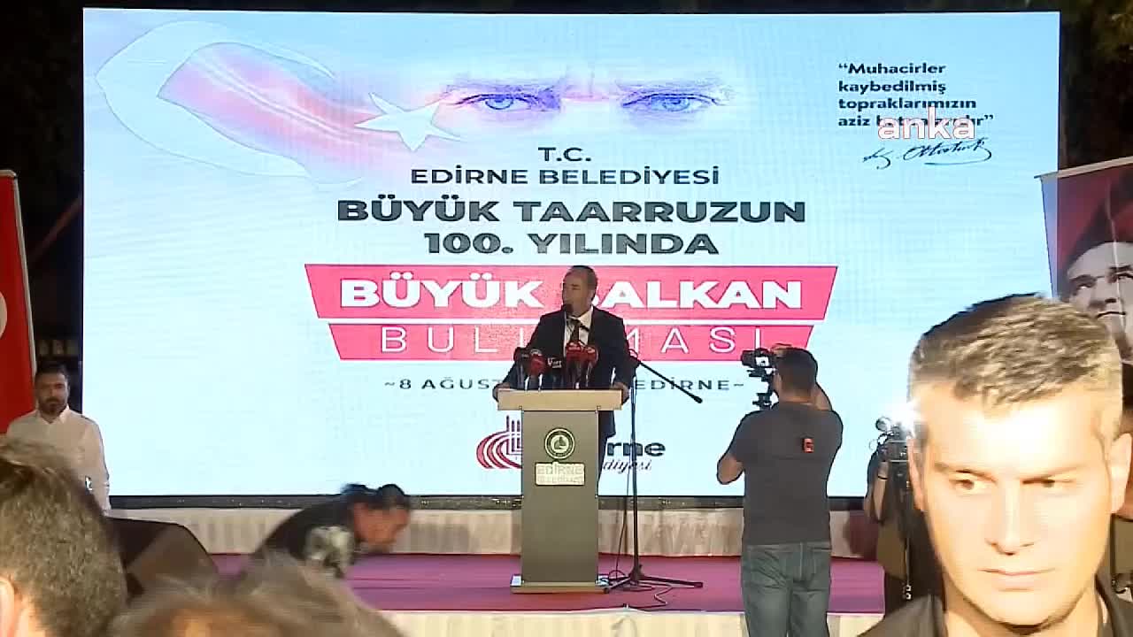 EDİRNE BELEDİYE BAŞKANI GÜRKAN: “ADETA YENİ BİR KURTULUŞ SAVAŞI’NDAYIZ…”
