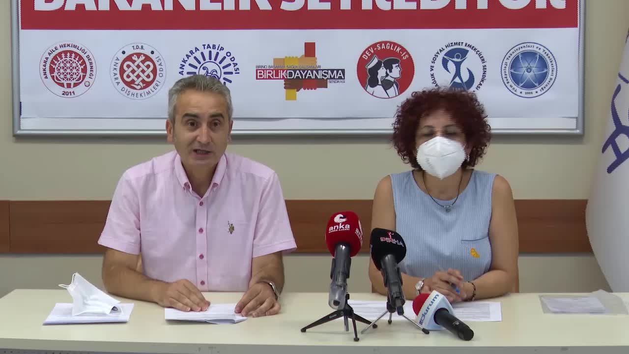ANKARA’DAKİ SAĞLIK EMEK-MESLEK ÖRGÜTLERİNDEN PANDEMİ AÇIKLAMASI: “ACİL ÖNLEM PLANLARI UYGULAMAYA GEÇİLMELİDİR”