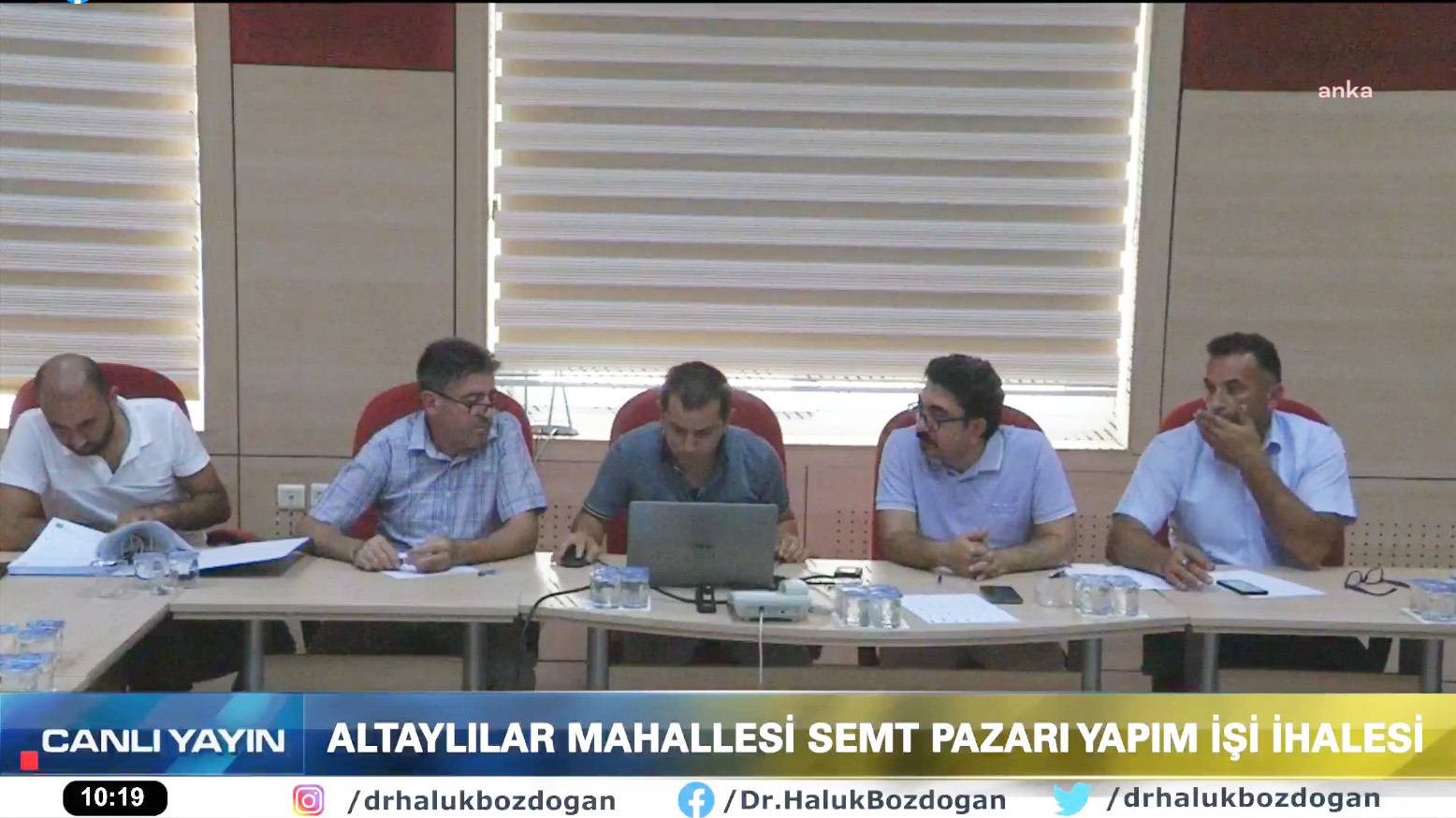 TARSUS BELEDİYESİ, SEMT PAZARI İHALESİNİ CANLI YAYINLADI