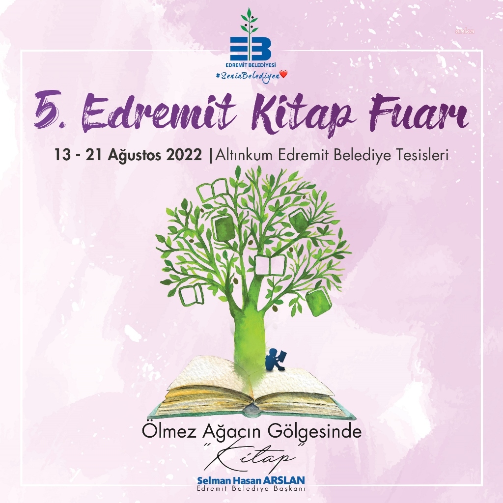5. EDREMİT KİTAP FUARI BAŞLIYOR