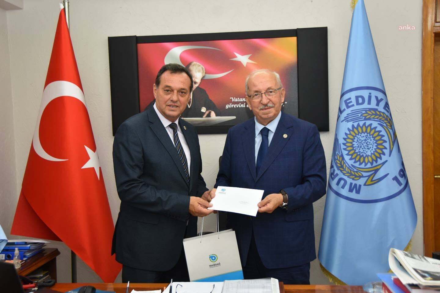 TEKİRDAĞ BÜYÜKŞEHİR BELEDİYE BAŞKANI ALBAYRAK’TAN İLÇE BELEDİYE BAŞKANLARINA DAVET