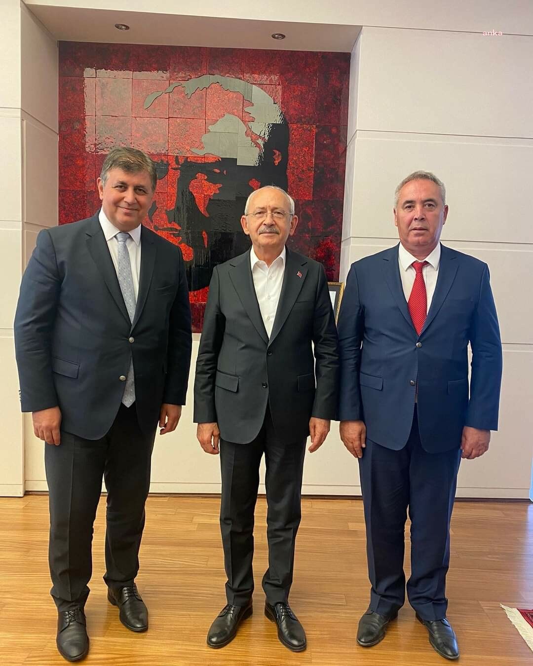 KARŞIYAKA BELEDİYE BAŞKANI CEMİL TUGAY'DAN KILIÇDAROĞLU'NA ZİYARET