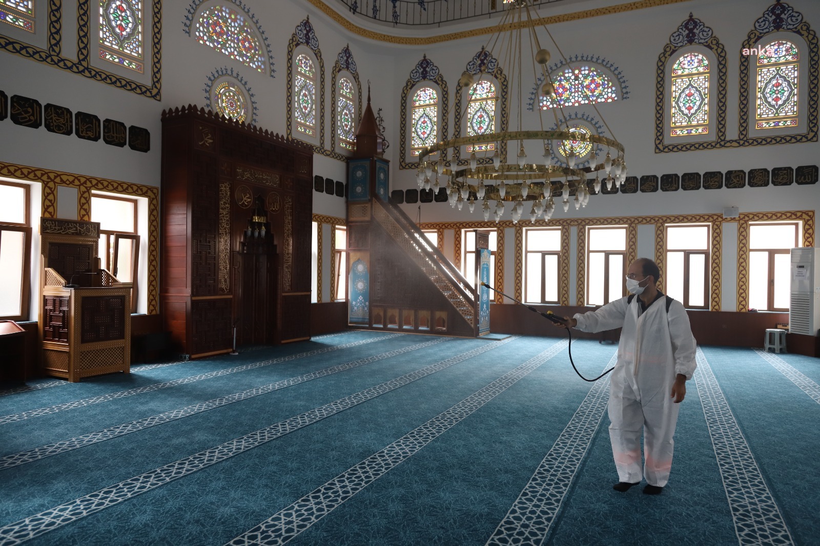 KARTAL BELEDİYESİ MUHARREM AYI BOYUNCA İBADETHANELERİ DEZENFEKTE EDECEK