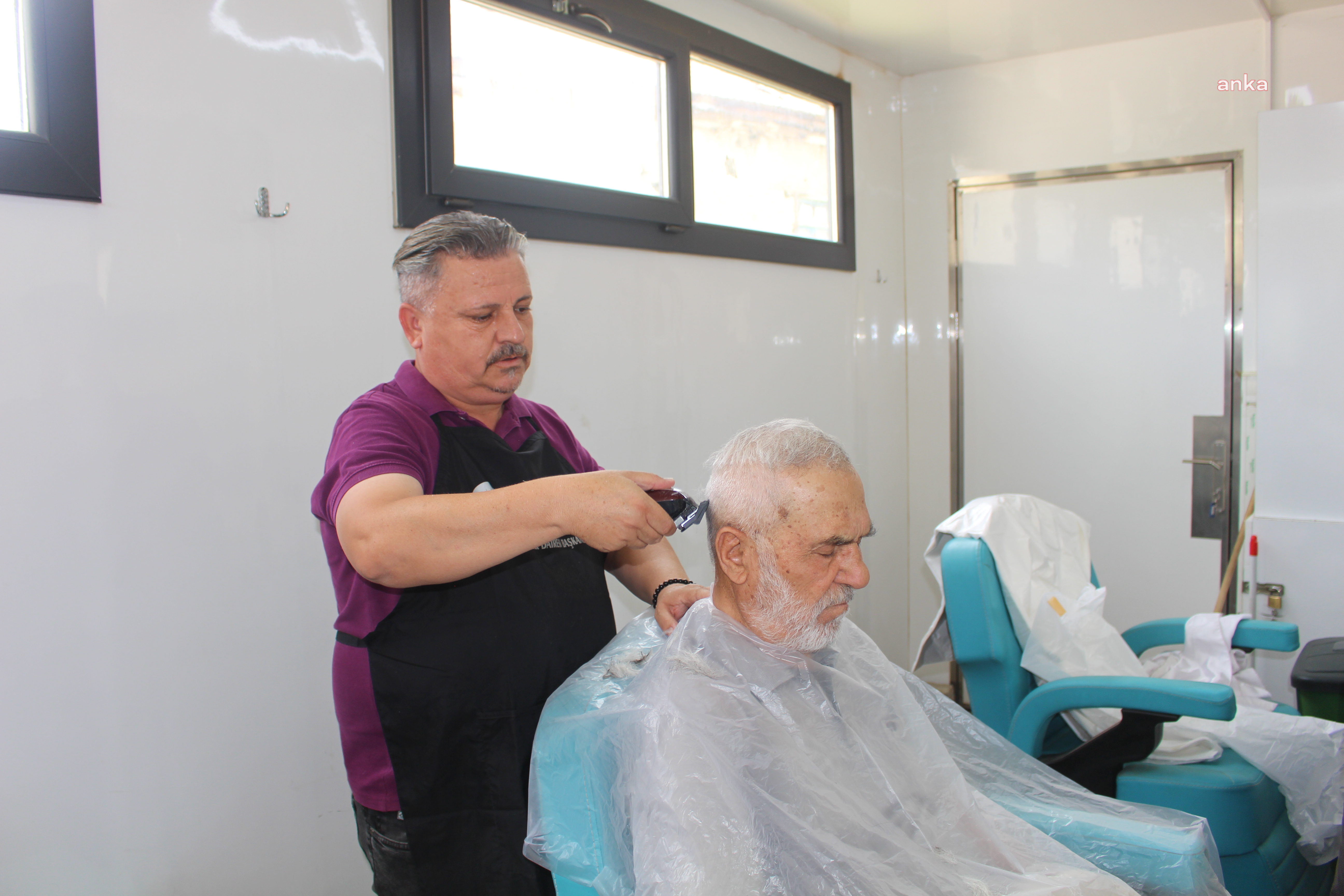 ANTALYA BÜYÜKŞEHİR MOBİL KUAFÖR TIR'I YAYLALARDA