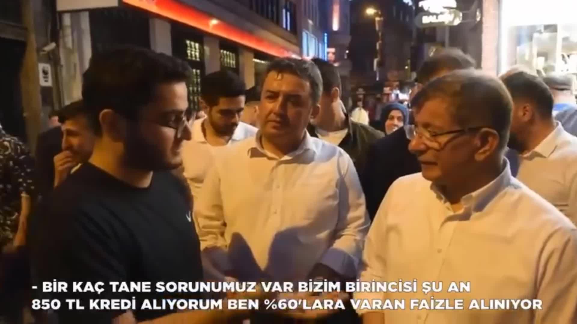 DAVUTOĞLU'NA DERT YANAN ÜNİVERSİTE ÖĞRENCİSİ: “YARIN BEN GEMİYE ÇIKTIKTAN SONRA BU ÜLKEYE DÖNME İHTİMALİM YOK”