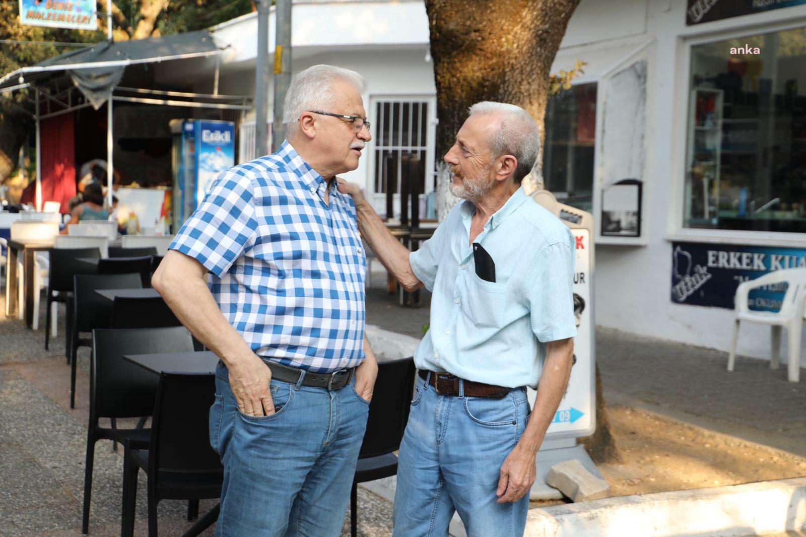 BURHANİYE BELEDİYE BAŞKANI DEVECİLER, ÖREN ESNAFINI ZİYARET ETTİ