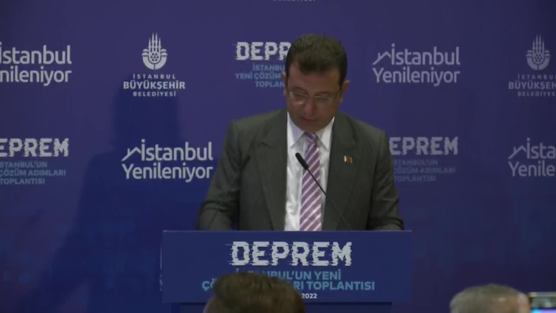 EKREM İMAMOĞLU: KAMU KAYNAKLARI DEPREM İÇİN HARCANMADI. BİR AVUÇ ÇIKAR GRUBU 85 MİLYAR DOLARLIK RANTI PAYLAŞTI