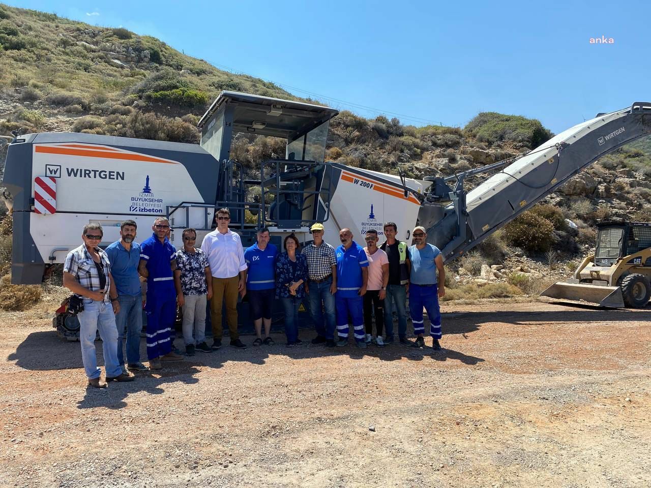 KARABURUN’UN CAN DAMARI YENİLİMAN YOLU YENİLENİYOR