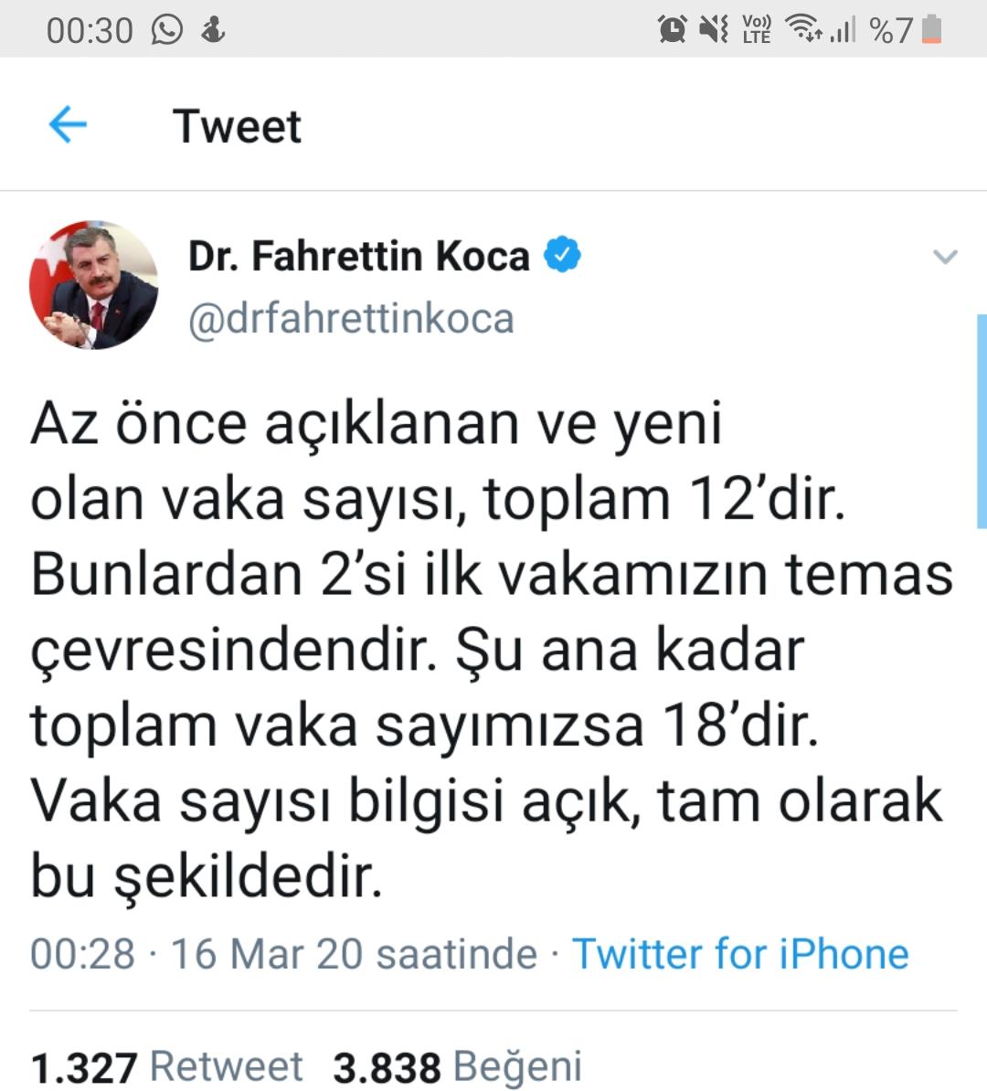 BAKAN KOCA: VAKA SAYISI 18