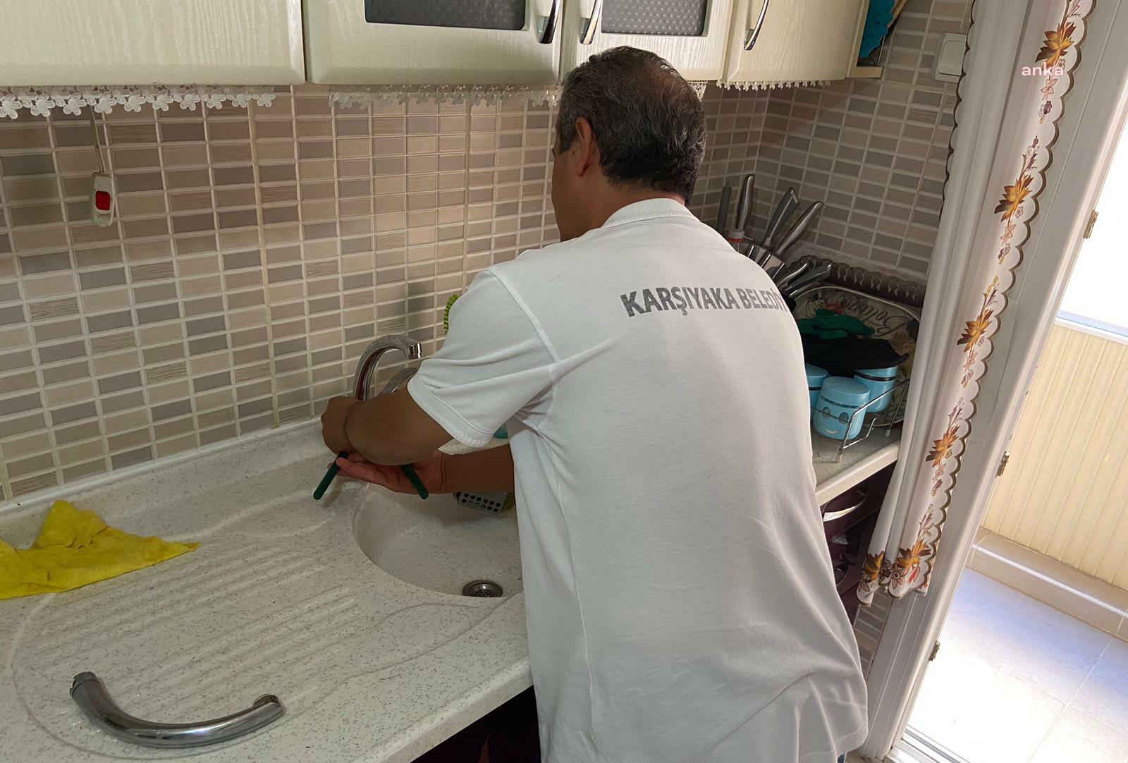 KARŞIYAKA'DA BİN YAŞLIYA 'EVDE TAMİR' HİZMETİ