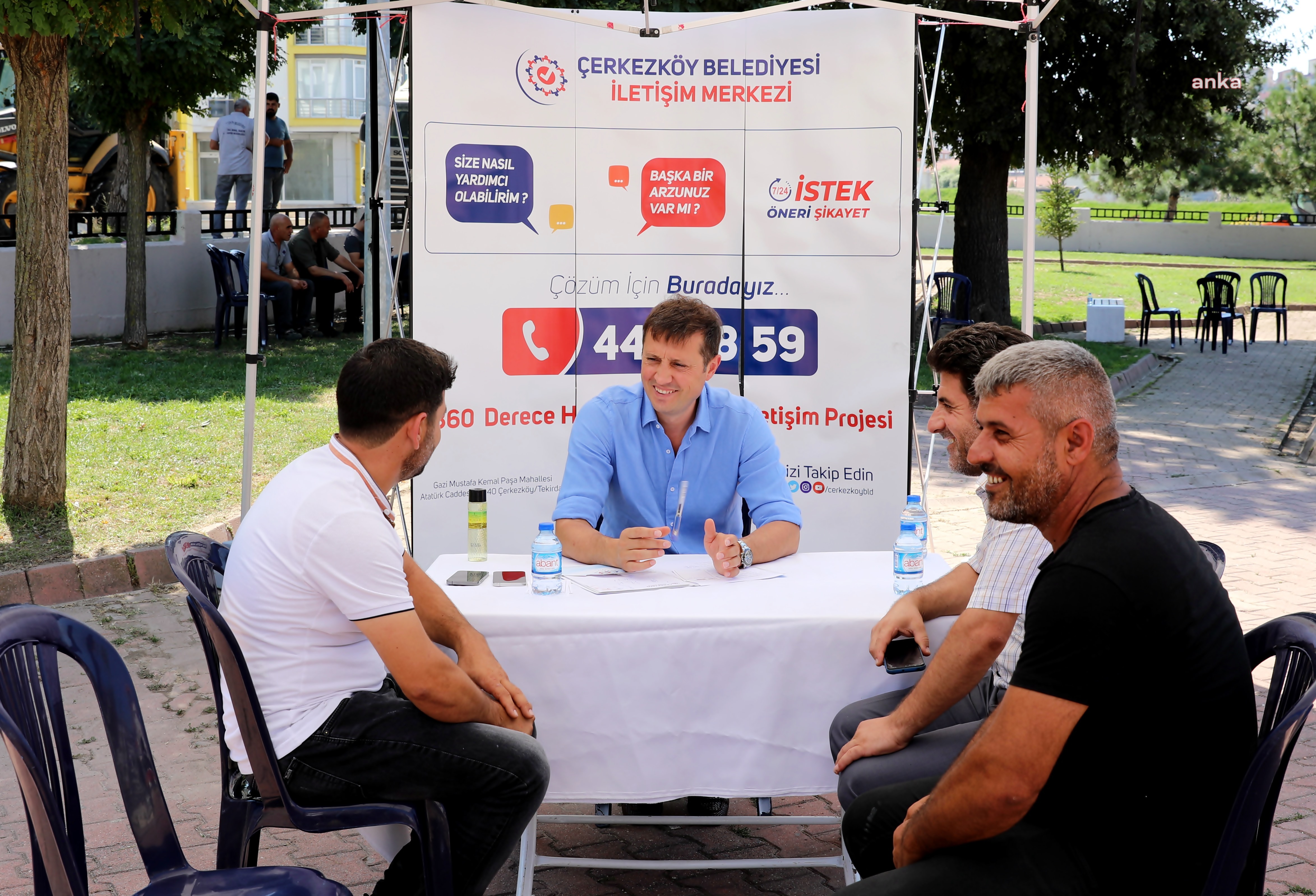 ÇERKEZKÖY BELEDİYE BAŞKANI AKAY, HALK GÜNÜNDE FATİH MAHALLESİ SAKİNLERİYLE BULUŞTU