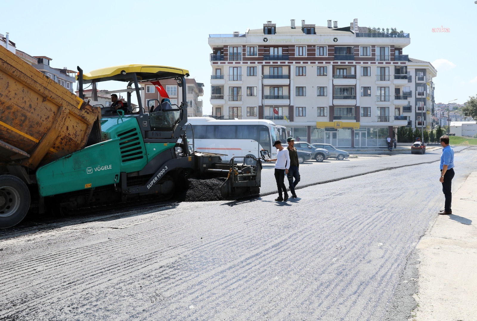 ÇERKEZKÖY BELEDİYESİ’NİN ASFALT ÇALIŞMALARI DEVAM EDİYOR