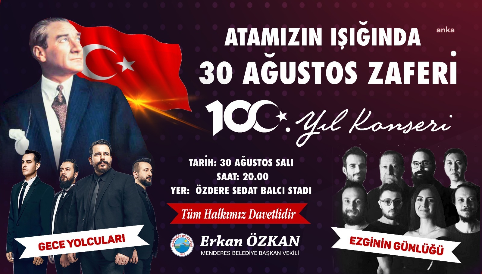 MENDERES BELEDİYESİ BÜYÜK ZAFERİN 100. YILINA HAZIR