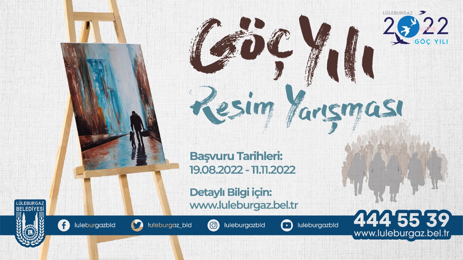 LÜLEBURGAZ BELEDİYESİ'NDEN “GÖÇ” TEMALI RESİM YARIŞMASI