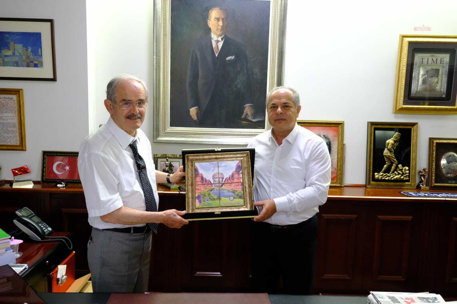 KEMERHİSAR BELEDİYE BAŞKANI OYA'DAN YILMAZ BÜYÜKERŞEN’E ZİYARET
