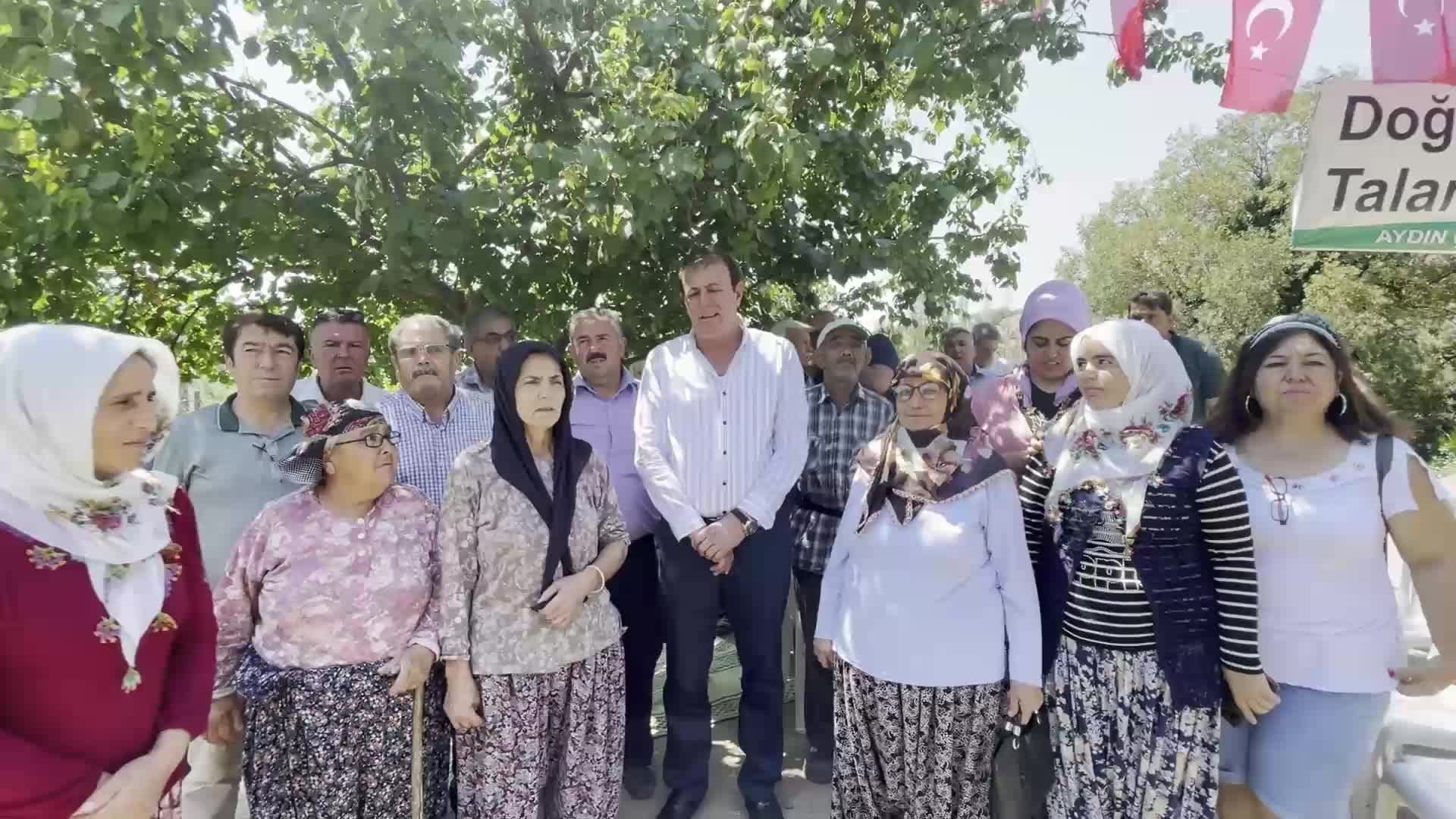 CHP’Yİ HÜSEYİN YILDIZ, JES’LERE KARŞI NÖBET TUTAN KÖYLÜLERLE BİRLİKTE: “MEZEKÖY’E KARIŞMAYIN”