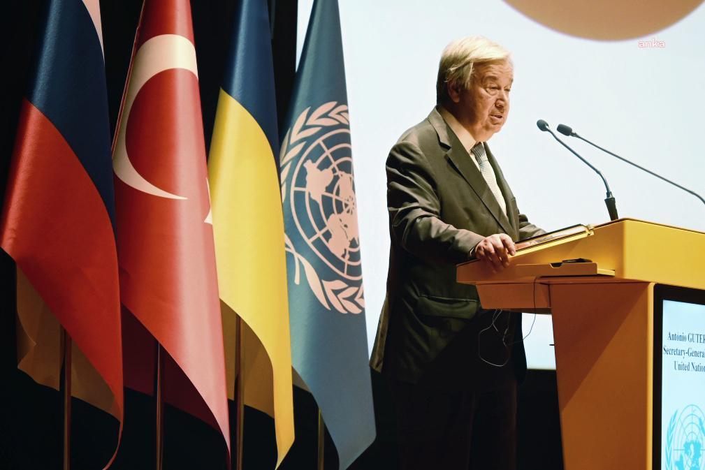 BM GENEL SEKRETERİ GUTERRES: 2022’DE YETERLİ GÜBRE OLMAZSA 2023’TE GIDA OLMAZ